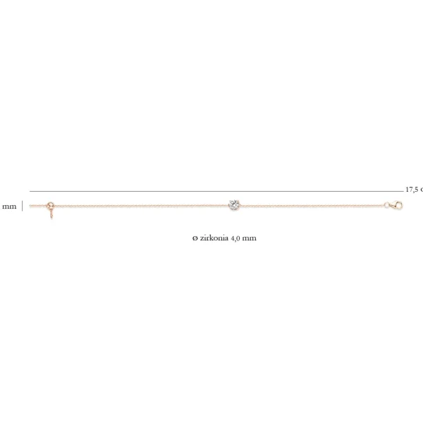 Blush Armband 2166RZI