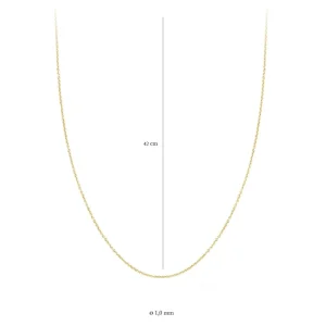 Blush ketting 3046YGO
