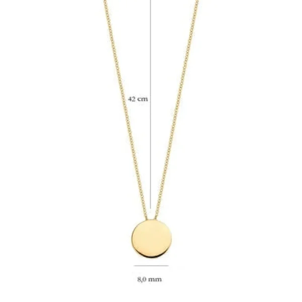 Blush Ketting 3088YGO