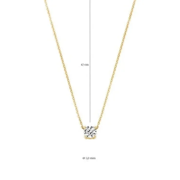 Blush Ketting 3049YZI/42