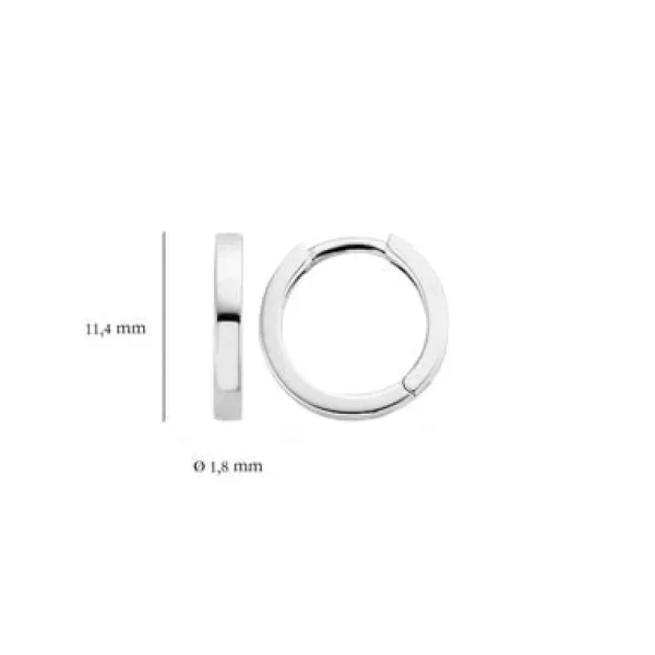 Blush oorbellen 7202WGO