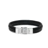 Buddha To Buddha Armband 181bl Edwin Small Leather Black