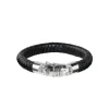 Buddha To Buddha Armband 544 Ben Leather Black