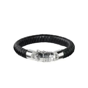 Buddha To Buddha Armband 544 Ben Leather Black