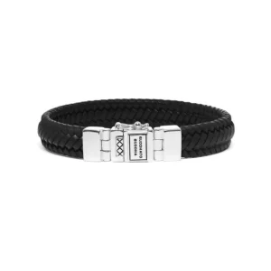 Buddha To Buddha Armband 181bl Edwin Small Leather Black