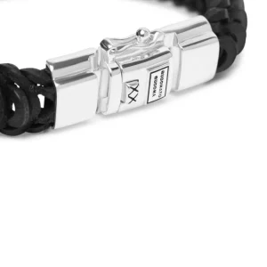 Buddha To Buddha Armband 122bl Lars Leather Black