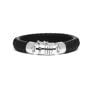 Buddha To Buddha Armband 544 Ben Leather Black