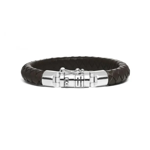 Buddha To Buddha Armband 180 Ben Leather Small Brown