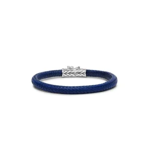 Buddha to Buddha Armband 149BU Ellen Leather Navy