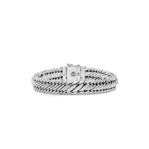 Buddha to Buddha Armband J262 Edwin/Ben XS Bracelet Silver