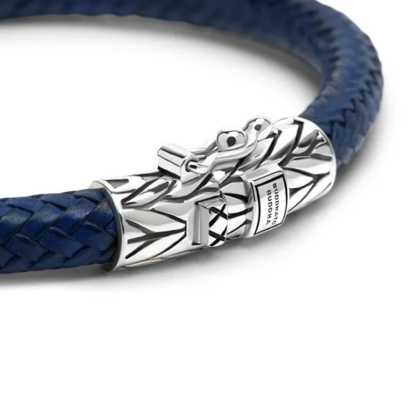 Buddha to Buddha Armband 149BU Ellen Leather Navy