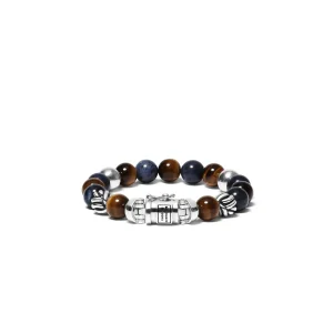 Buddha To Buddha Armband 188ms Spirit Bead Mix Sodaliet Tijgeroog