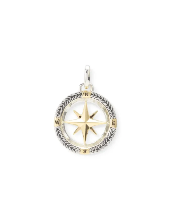 Buddha to Buddha Bedel 680 Barbara Compass Pendant Bicolor