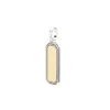 Buddha to Buddha Bedel 693 Barbara Octagon Tag Pendant bicolor
