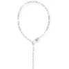 Buddha to Buddha Ketting 721 Chainlink Lock Necklace Silver 60cm