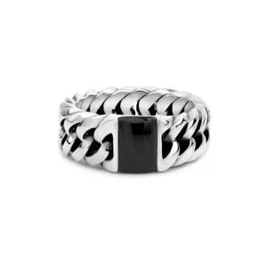 Buddha To Buddha Ring 603 Chain Onyx