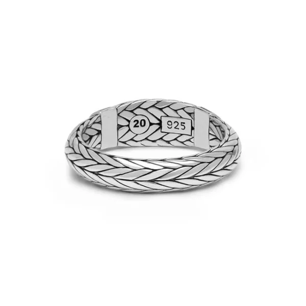 Buddha to Buddha Ring 619 Ellen Stone Tigereye Navy