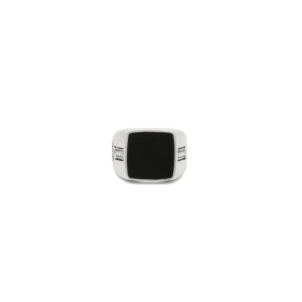Buddha To Buddha Ring 051 Tangguh Signet Onyx