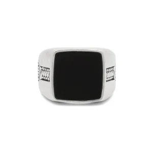 Buddha To Buddha Ring 051 Tangguh Signet Onyx