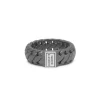 Buddha To Buddha Ring 542brs Ben Small Black Rhodium Silver