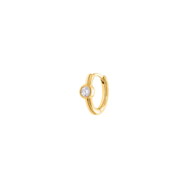 Culet Mini Bezel Huggie Piercing GCJ0863