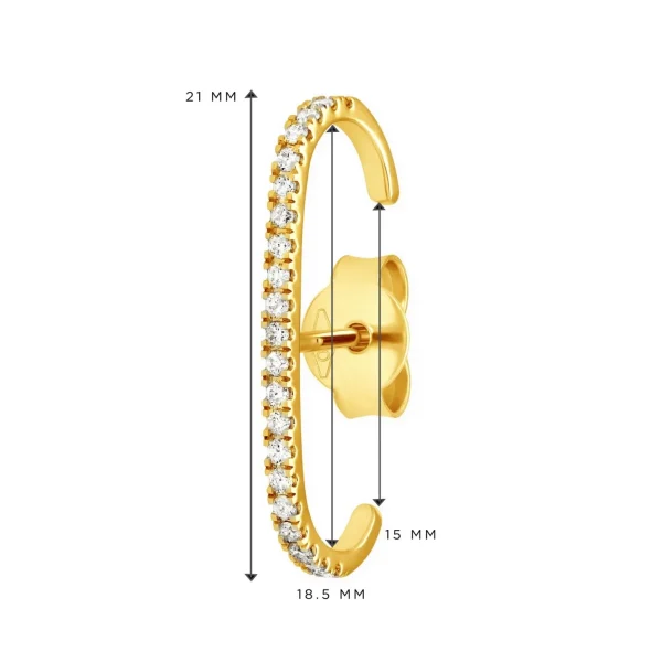 Culet Oorbel GCJ0782