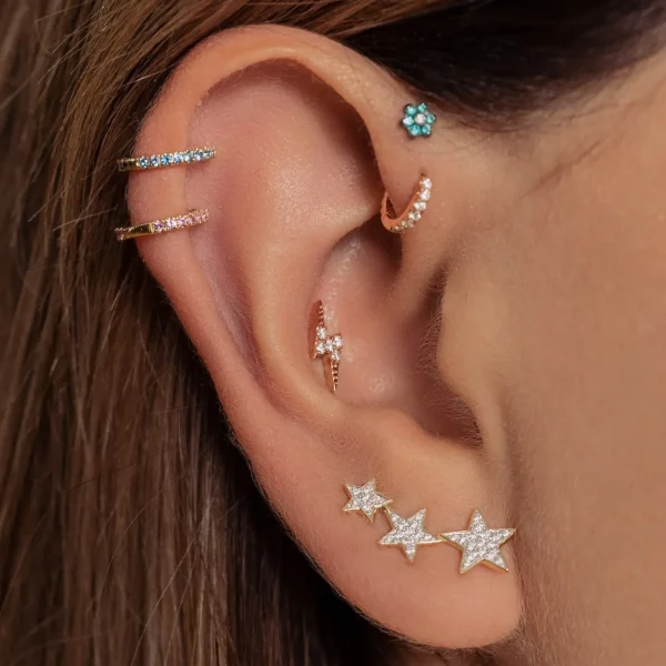 Culet Oorbellen GCJ0807