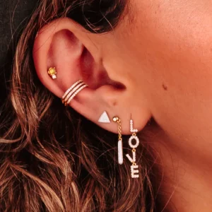 Culet Opal and Diamond Piercing GCJ1244