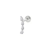 Culet Quadruple Pear Piercing GCJ1302