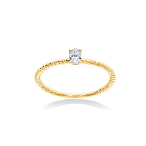 Culet Ring GCJ1121 1-0.15 CT H SI