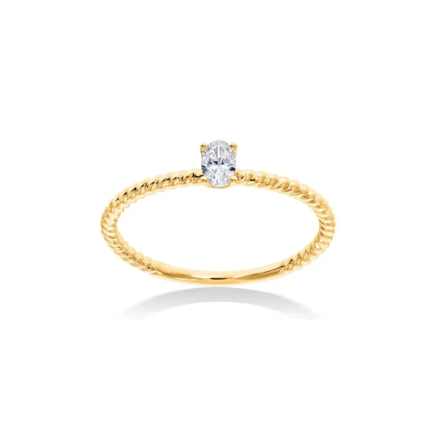 Culet Ring GCJ1121 1-0.15 CT H SI