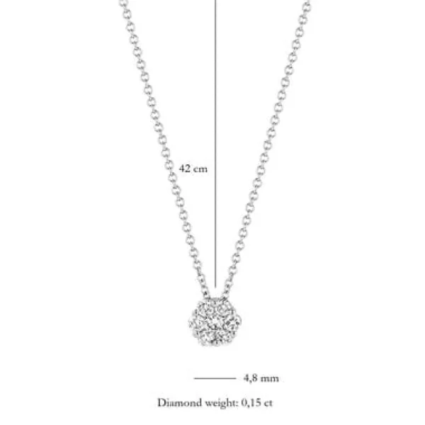 Diamonds by Blush Ketting 3603WDI