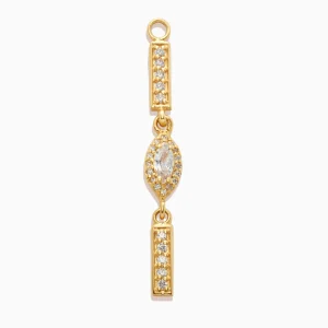Eline Rosina Oorbedel I-30-GOLDPLATED