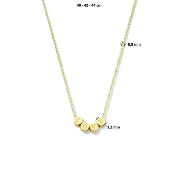Fleur de Kiki Ketting GG24414