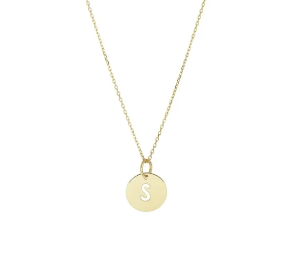 Fleur de Kiki Ketting Initial Munt GG20810