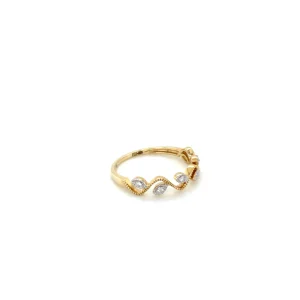 Fleur de Kiki Ring GGA3322 6-0.05CT H SI