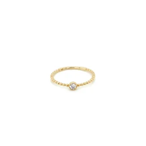 Fleur de Kiki Ring JGGA0834 1-0.07CT H SI