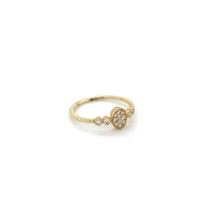 Fleur de Kiki Ring JGGA3116 14-0.17CT H SI