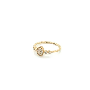 Fleur de Kiki Ring JGGA3116 14-0.17CT H SI