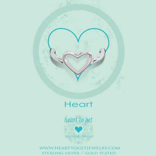 Heart to get Ring R109OPH13S-2