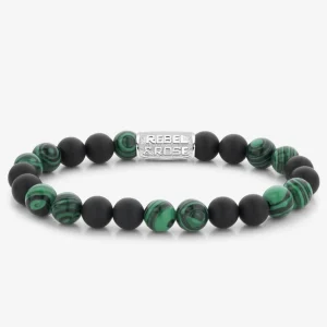 Matt Malachite Twist - 8mm