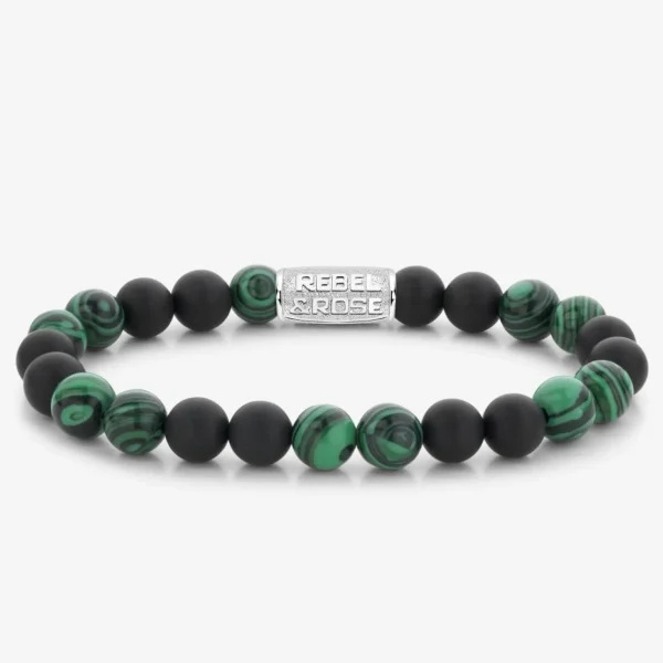Matt Malachite Twist - 8mm