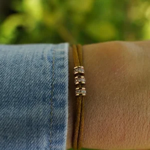 Minitials Benji Diamond Bead