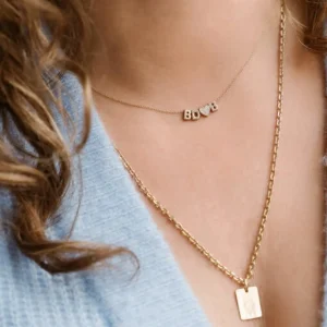 Minitials Bicolor Ketting