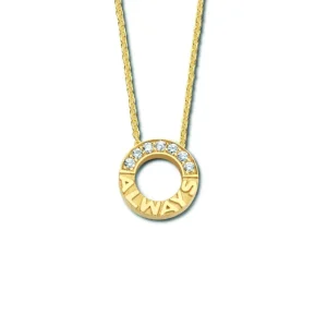 Minitials Circle Of Love Ketting