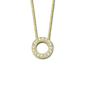 Minitials Circle Of Love Pavé Ketting