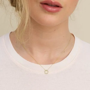 Minitials Circle Of Love Pavé Ketting
