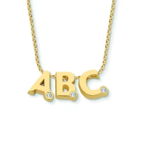 Minitials Drie Blend Ketting