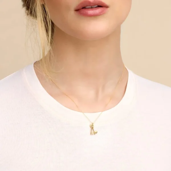Minitials Drie Key To My Heart Ketting