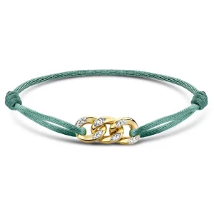 Minitials Drie Unchained Satijn V2 Armband
